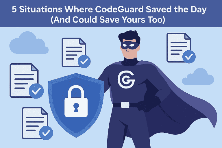 5 Situations Where CodeGuard Saved the Day (And Could Save Yours Too)