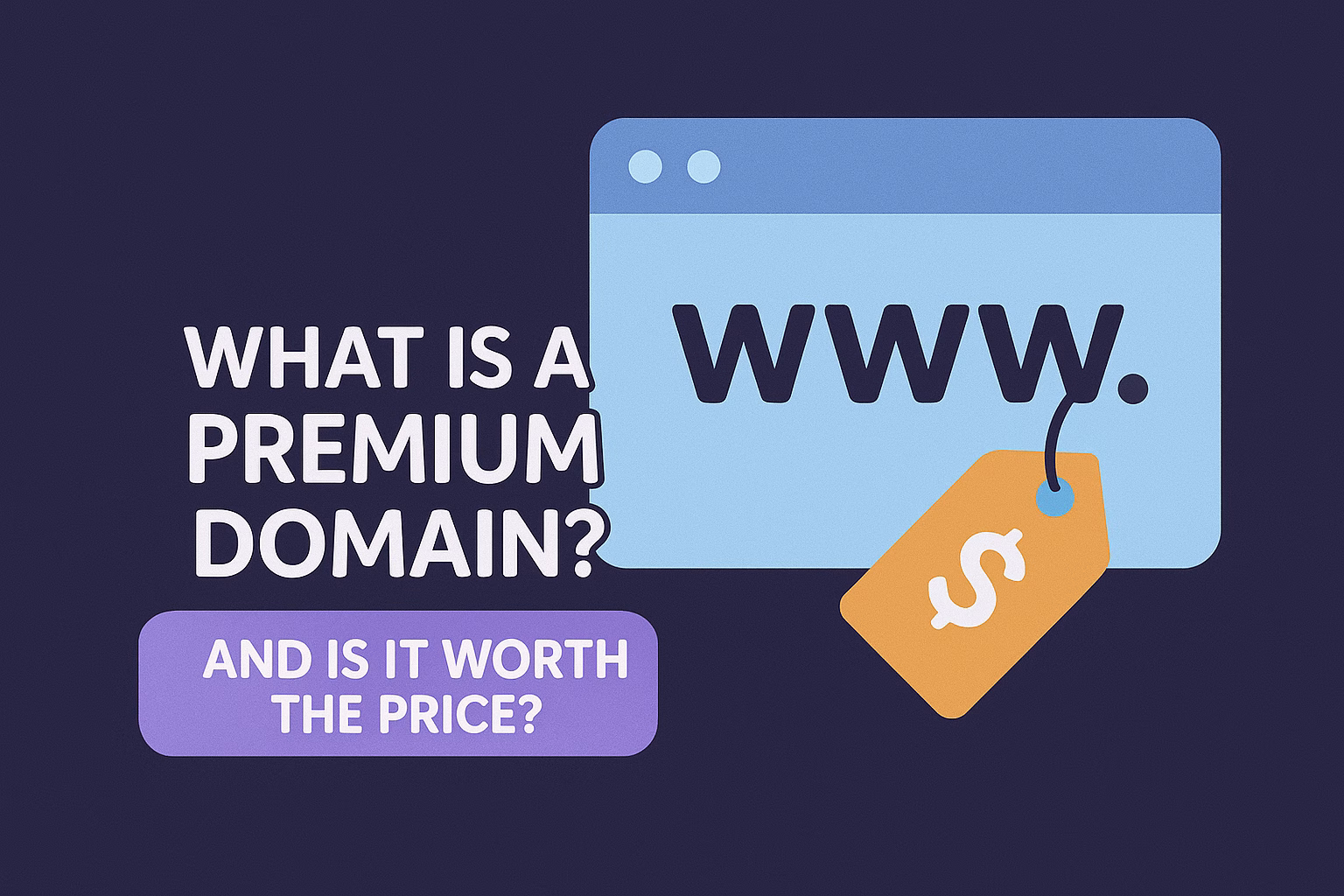 What is a Premium Domain And Is It Worth the Price