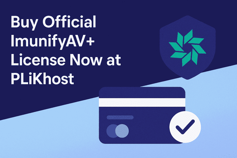 Buy Official ImunifyAV+ License Now at PLiKhost