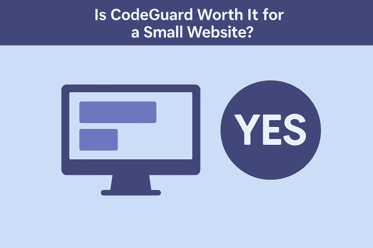 Is CodeGuard Worth It for a Small Website? (Short Answer: Yes)