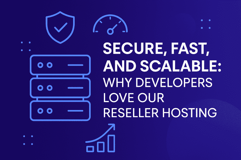 Secure, Fast, and Scalable: Why Developers Love Our Reseller Hosting
