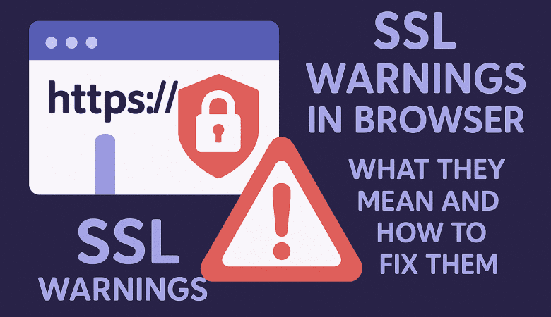 SSL Warnings in Browser: What They Mean and How to Fix Them