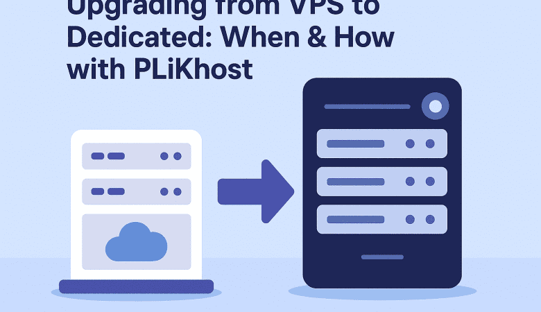 Upgrading from VPS to Dedicated: When & How with PLiKhost