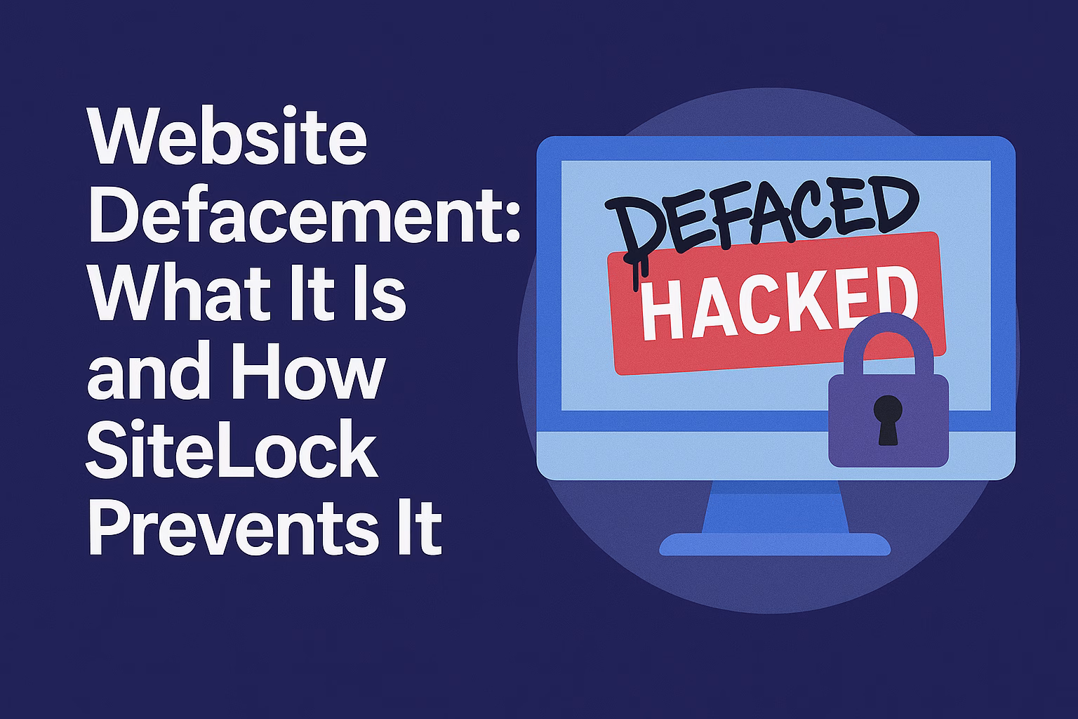 Website Defacement: What It Is and How SiteLock Prevents It