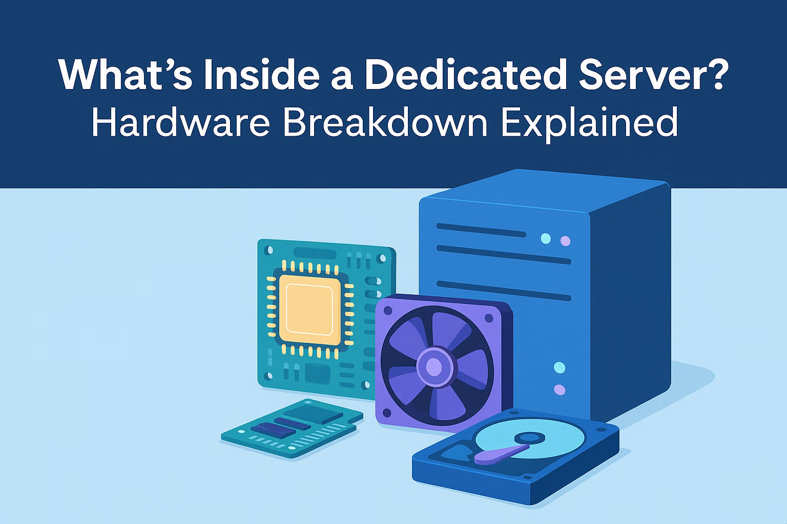What’s Inside a Dedicated Server? Hardware Breakdown Explained