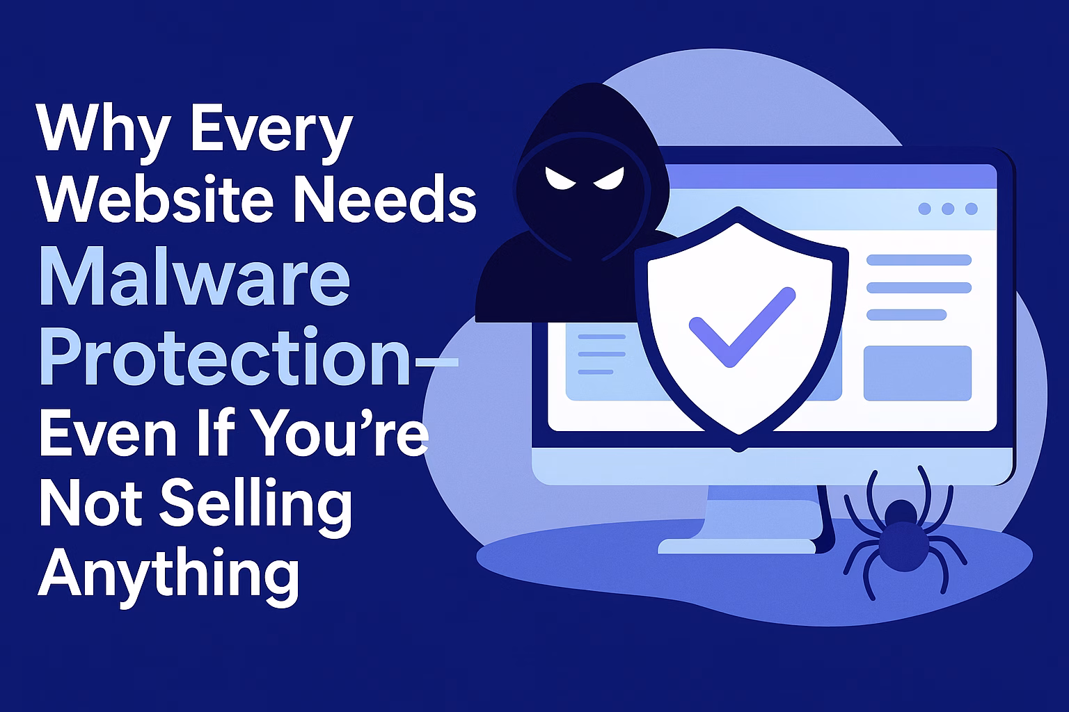 Why Every Website Needs Malware Protection—Even If You’re Not Selling Anything