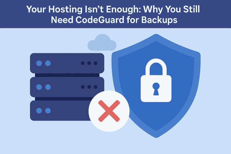Your Hosting Isn't Enough: Why You Still Need CodeGuard for Backups