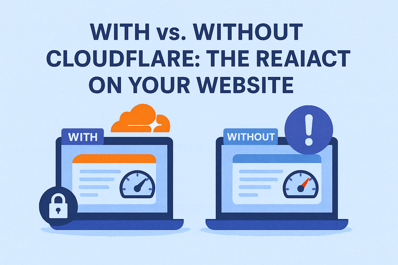 With vs. Without Cloudflare: The Real Impact on Your Website